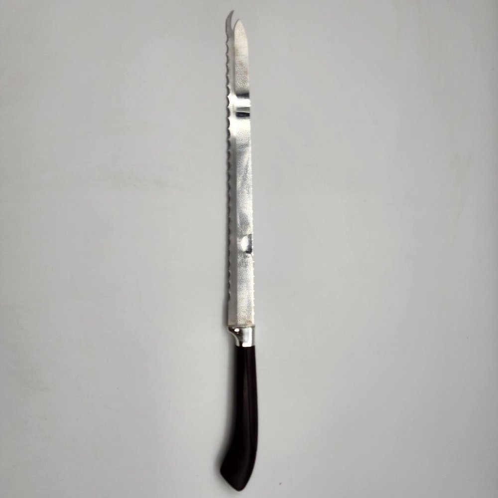 Chefs Choice Quikut Serrated Triple Ground Carving Knife Slicing Bread 11.7" USA